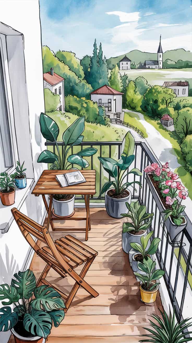 Mini Oase auf 3 m²: So holst du dir Natur auf den Großstadtbalkon